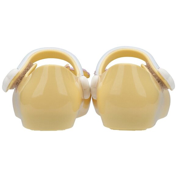 Mini Melissa Little Girls Mini Ultragirl Unicorn Pale Yellow Gloss Shoes Size 8 - Picture 8 of 16